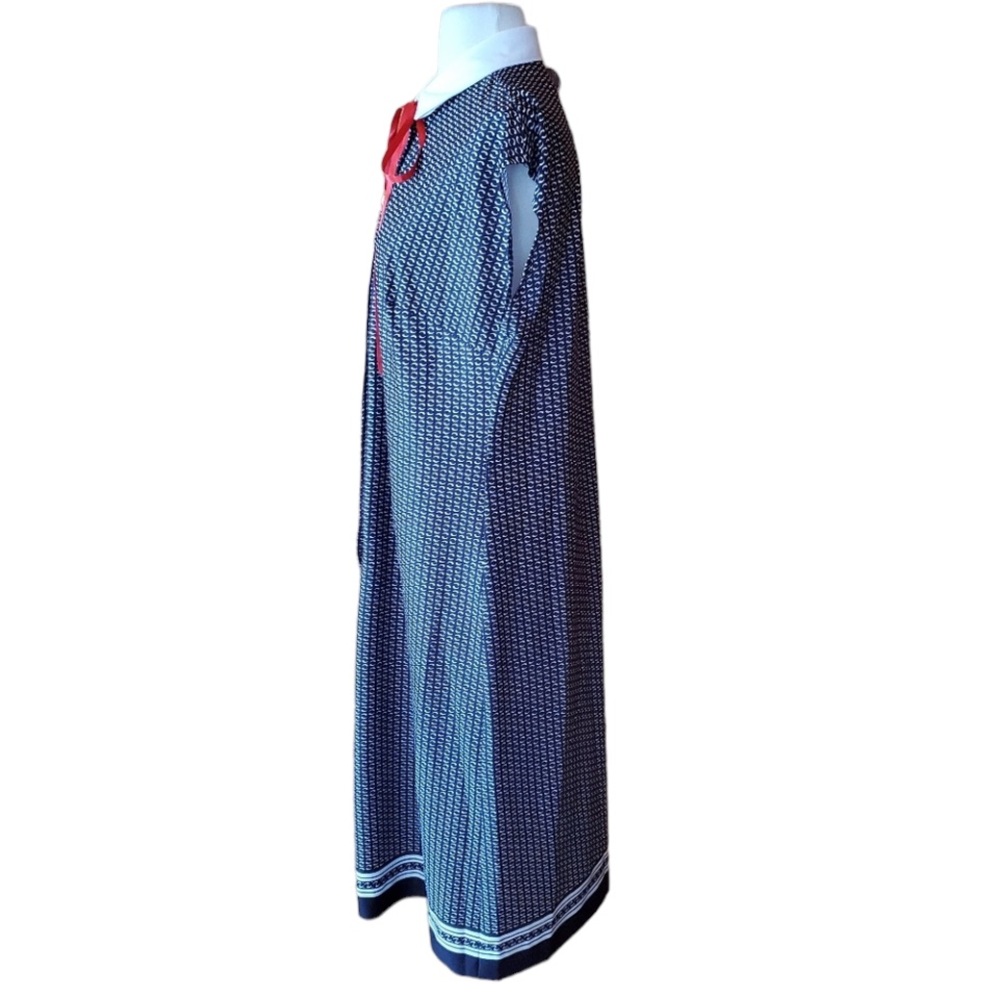 Vintage Unlabeled Black & White Career Dress - Picture 4 of 6